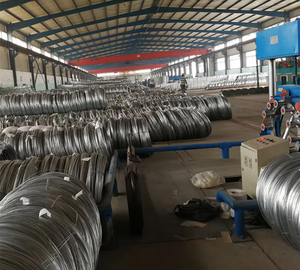 Alambre de hierro <span class=keywords><strong>galvanizado</strong></span> por inmersión en caliente 5mm BWG 21 <span class=keywords><strong>20</strong></span> 8 25kg 18g Alambres galvanizados Loop Tie Wire con servicios de soldadura de corte de China - Product Image 2