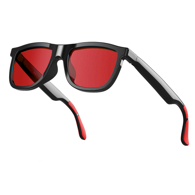 E05C Smart AI Glasses Translation Electrochromic Lens Colorful IP65 Waterproof Outdoor Sports Music Intelligent Audio Glasses