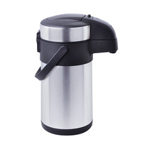Pichet à air sous vide isolé à double paroi en acier inoxydable pour la maison, thermos extra large de voyage, pot à air avec logo personnalisé