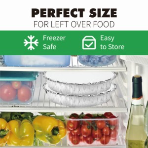 Assiette à <span class=keywords><strong>tarte</strong></span> en aluminium de 7/8/9 pouces plateau alimentaire jetable <span class=keywords><strong>plat</strong></span> circulaire en aluminium - Product Image 5