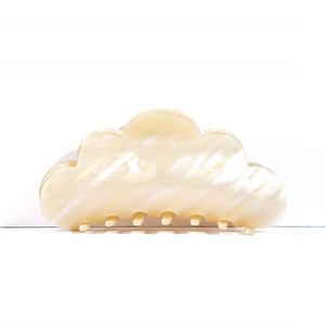 Pinzas para el Cabello de Acetato con Forma de Nube, Estilo Europeo y Americano, Simples y Personalizables, Accesorios para el Cabello de Mujer al por Mayor - Product Image 4