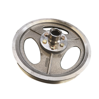 Service de fonderie de métaux sur mesure, pièces de machine CNC de précision en acier, roue en fer, conception de prototypes de machines agricoles