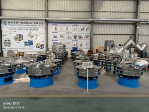 Thép không gỉ công nghiệp Vòng rung sifter thuốc lá bột sàng máy sắn bột rung tách màn hình - Product Image 2