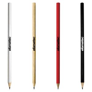 أقلام رصاص من خشب الباسوود عالية الجودة مسبقة شحذ الرصاص شعار مخصص هدايا ترويجية WP001 HB أقلام رصاص خشبية متوفرة في المخزون - Product Image 1