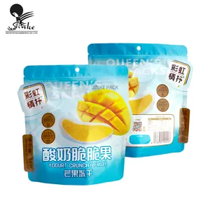 Gravure Printed Stand Up Pouch Aluminum Foil Bag Potato Chips Plant Chips Crispy Chips Nut Food Packaging Bags