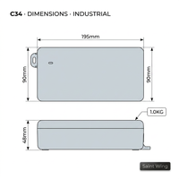Boîtier de commande d'actionneur linéaire à quatre moteurs Saint Wing C34 600W robuste pour table de conférence industrielle