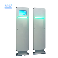 Lector UHF de puerta, control de acceso, libros de biblioteca, sistema de alarma EAS antirrobo, lector de puerta Uhf Rfid para tienda