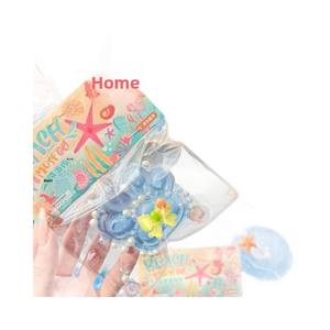 ของเล่นบีบคลายเครียดพลาสติกสีสันสดใสซีรีส์ซัมเมอร์โอเชียน  แบบนุ่มพิเศษ บรรจุกล่องสี 12 ชิ้น สำหรับเด็ก - Product Image 4