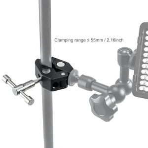 <span class=keywords><strong>Pince</strong></span> en alliage d'aluminium Super Crab Pliers DSLR Rig LCD Monitor Studio LED Light Flash Tripod Magic Arm Camera Accessories - Product Image 2
