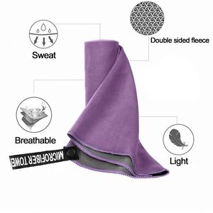 Serviette de golf en microfibre gaufrée à rayures, imprimée numériquement, grande taille, avec logo personnalisé, œillet et clip - Product Image 2