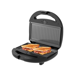 Máquina para hacer sándwiches 3 en 1 Winning Star de 800W, de acero inoxidable, eléctrica, multifunción, para desayunos, con placas intercambiables - Product Image 5