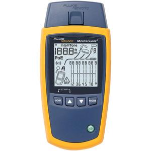 Fluke Networks MicroScanner2 <b>Ethernet</b> Analyzer 2.8 Inch LCD Industrial Network Testing Tool - Product Image 1