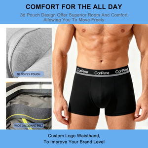 Ngắn chân thân cây đồ lót cho nam giới, cotton căng người đàn ông thoải mái boxer tóm tắt quần lót với bán buôn - Product Image 2