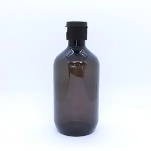 Flacone per lozione a spalla rotonda da 400 ml flacone vuoto in plastica per Shampoo Dispenser per disinfettante per le mani flacone per pompa cosmetica