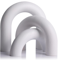 Arche en bois moderne personnalisable FSC, décoration d'intérieur, design Art Déco avec couleur personnalisée pour les occasions d'anniversaire, de rentrée scolaire