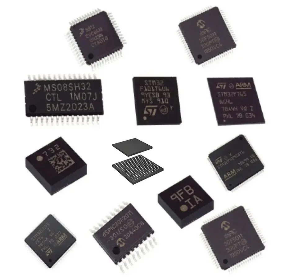 Electronic IC single chip integrated circuit SN74LS08N