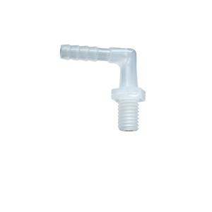 Conector de Plástico para Manguera con Rosca Externa 6-M10, Codo Pagoda, para Invernadero, Oxígeno, PP, Plástico Agrícola - Product Image 1