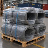 Fil de fer galvanisé à haute résistance, bobine de fil de fer à grande bobine pour la construction et le renforcement des bâtiments