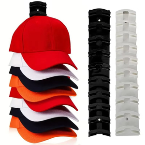 Estante de almacenamiento portátil para tapas, elegante para uso en el hogar y la tienda, protege y tela para sombreros, uso doméstico - Product Image 2