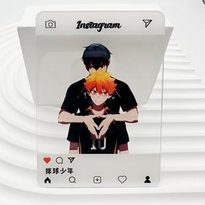 Faites votre propre conception imprimé personnalisé acrylique photocard holographique charmes anime carte transparente en gros souvenirs cadeau - Product Image 6