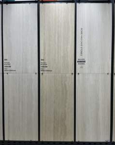 Azulejos <span class=keywords><strong>de</strong></span> Pared y Piso <span class=keywords><strong>de</strong></span> Piedra <span class=keywords><strong>de</strong></span> Cueva con Aspecto <span class=keywords><strong>de</strong></span> Travertino <span class=keywords><strong>de</strong></span> 600x1200, Superficie Mate Rústica, Diseño Moderno para Uso Interior en Habitaciones y Apartamentos - Product Image 3