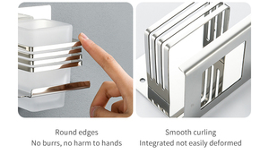 <span class=keywords><strong>Porte</strong></span>-<span class=keywords><strong>brosse</strong></span> <span class=keywords><strong>à</strong></span> dents <span class=keywords><strong>mural</strong></span> en acier inoxydable personnalisé de haute qualité avec verre - Product Image 6