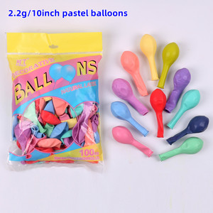 Liên Hiệp Quốc Uw Haorun Bóng Bay Nhà Máy Bán Buôn 100 Pcs Sinh Nhật Đảng Trang Trí Bóng 12 Inch 2.8G Latex Macaron Bóng Bay - Product Image 4