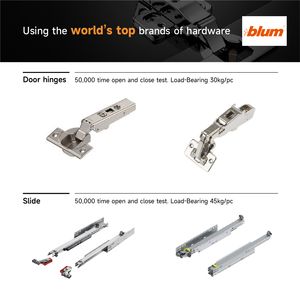 ตู้ครัวสำเร็จรูป Sofeyia Wholesale Euro Home Cupboard PVC เงา <span class=keywords><strong>ไม้</strong></span>จริง แผ่นเรียบ สำหรับจัดเก็บในครัว - Product Image 3