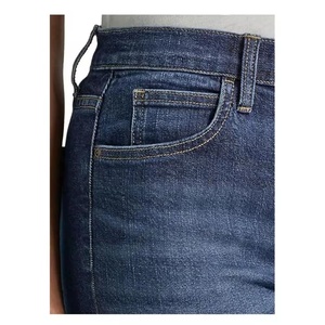 Wholesale Custom <b>Denim</b> Cheap Fashion Latest <b>Stretch</b> Women's <b>Denim</b> Pants High Waisted New Design Women's Flared Jeans - Product Image 4