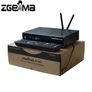 ZGEMMA H9 <span class=keywords><strong>TWIN</strong></span> Với 2 * CI + 4K UHD 2160P H.265 HEVC E2 Linux 2x DVB-S2X <span class=keywords><strong>Twin</strong></span> <span class=keywords><strong>Sat</strong></span> <span class=keywords><strong>Receiver</strong></span> 8GB EMMC FLASH Bộ Nhớ - Product Image 2