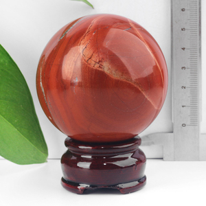 Wholesale High Quality Crystal Sphere Energy <b>Red</b> jasper Sphere Ball for Home Decoration - Product Image 3