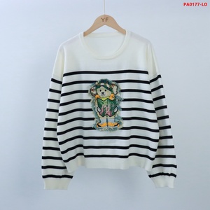 Nouveau Pull <span class=keywords><strong>Femme</strong></span> Automne 2026 de Haute Qualité à Manches Longues et Col Rond avec Motif Ours de Dessin Animé - Product Image 4