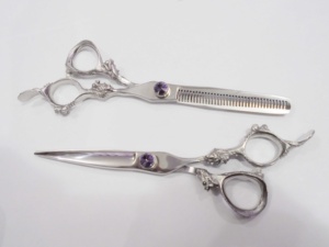 Ciseaux professionnels pour coupe de cheveux, outil de salon de coiffure, tendance - Product Image 2