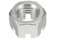 Écrous fendus, écrous hexagonaux fendus, zinc noir/zinc nickelé/galvanisé/Dacro ISO4032/ASME/ANSI B 18.2.2/GB6170/BS4190 OEM/ODM