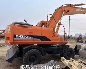รถขุดล้อยางมือสอง Doosan Dh210 Dh210w-7 Dh210-7 Dh210w Dh210 ขนาด 21 ตัน 20 ตัน ของแท้จากเกาหลี ได้รับการรับรองมาตรฐาน CE - Product Image 1