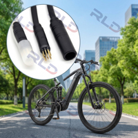 Câble d'extension de moteur 9 broches pour moyeu arrière de vélo électrique Bafang, connecteur femelle-mâle, 3+6 conducteurs