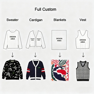 Maglione da Uomo TYZX con Zip a un Quarto, Ricamo Cavallo Piccolo sul Petto Sinistro e Etichette Originali R L, Manica Lunga - Product Image 5