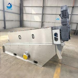 Máquina Deshidratadora de Lodos de Acero Inoxidable Jinwantong, Prensa de Tornillo <span class=keywords><strong>para</strong></span> Plantas de Tratamiento de Aguas Residuales, Deshidratador de Lodos Eficiente - Product Image 6