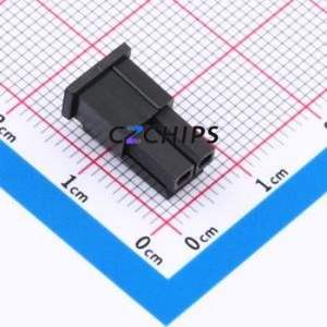 XD-43645-2Y Housing (Wire-to-Board / Wire-to-Wire) P=3mm Connector ( Jack Structure: 1x2P )( Pitch: 3mm )( Number of Rows: 1 ) - Product Image 2