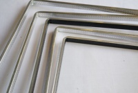 Barre d'espacement flexible en alliage d'aluminium 3003, 12A, moderne, durable, installation facile, garantie 5 ans pour porte en verre d'hôtel