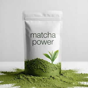 Sachets Doypack en Gros de Poudre de Matcha Bio, Qualité Alimentaire, Impression Gravure, Sans BPA, Fermeture Zippée, Emballage Sûr en PET/PE pour Gelée - Product Image 4