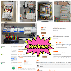 Dispositif de protection contre les surtensions triphasé CE certifié 385V 20kA-40kA 4P T1/T2 AC SPD EN61643-11 pour la protection contre la foudre des systèmes solaires - Product Image 5