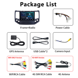 Android GPS WIFI 4G Carplay 9 pulgadas navegación de coche estéreo reproductor Multimedia de coche Autoradio para Geely KingKong2 Jingang 2010-2012 - Product Image 2