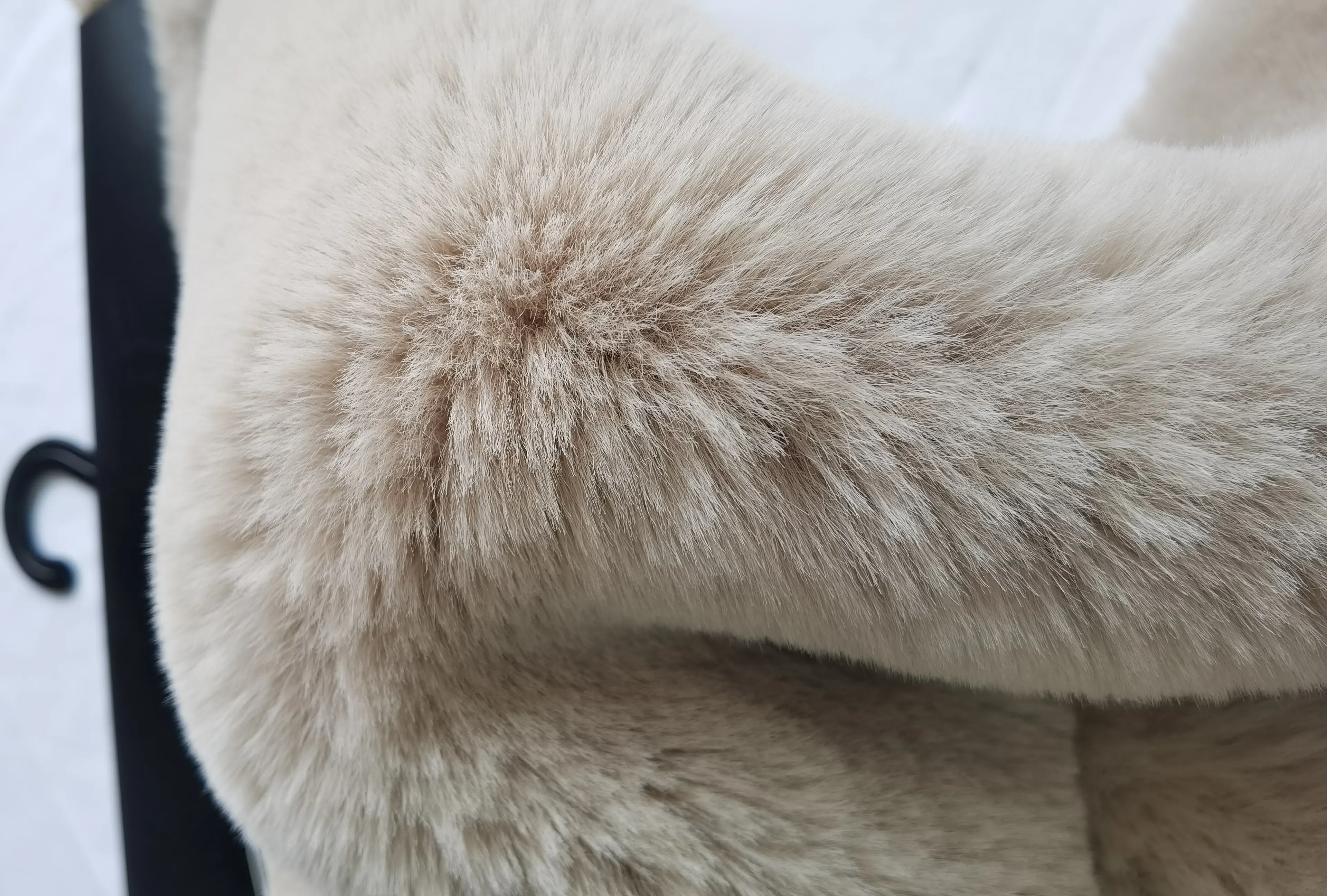 Wholesale super soft hand feeling heavy weight 1000g imitate rabbirt fur/artificial animal fur