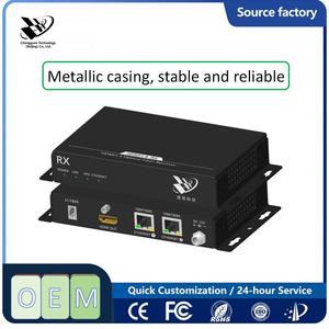 CGT 4K per Estensore di Fibra Ottica 100M <span class=keywords><strong>Ethernet</strong></span> 20KM Trasmissione a Lunga Distanza Non Compressa Ricetrasmettitore in Fibra Ottica con Alloggiamento in Metallo per Esterni - Product Image 2