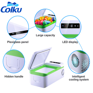 Nevera Portátil Pequeña para Viajeros, 12V CC, Mini Refrigerador para Auto, Estilo Deportivo, Congelador <span class=keywords><strong>con</strong></span> <span class=keywords><strong>Compresor</strong></span> para Exteriores - Product Image 2