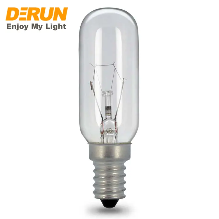 T25 25W 40W 60W E27 E14 Aluminum Clear Glass Incandescent Light Bulbs INC-T25