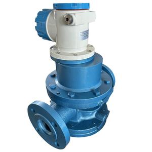 Débitmètres à impulsion à double rotor en spirale Jingjie en acier moulé et acier inoxydable, sortie de signal 4-20mA RS485 DN50 - Product Image 2