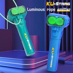 Lanceur de corde KU-STRING 14 cm en plastique bleu, jouet rechargeable par USB pour enfants et adultes - Product Image 6