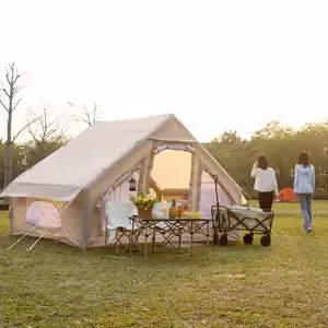 Wasserdichtes aufblasbares Haus-Luftzelt aufblasbares Freiluft-Campingzelt